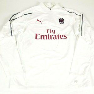 NWTD Puma Fly Emirates Mens White Red Large Jersey